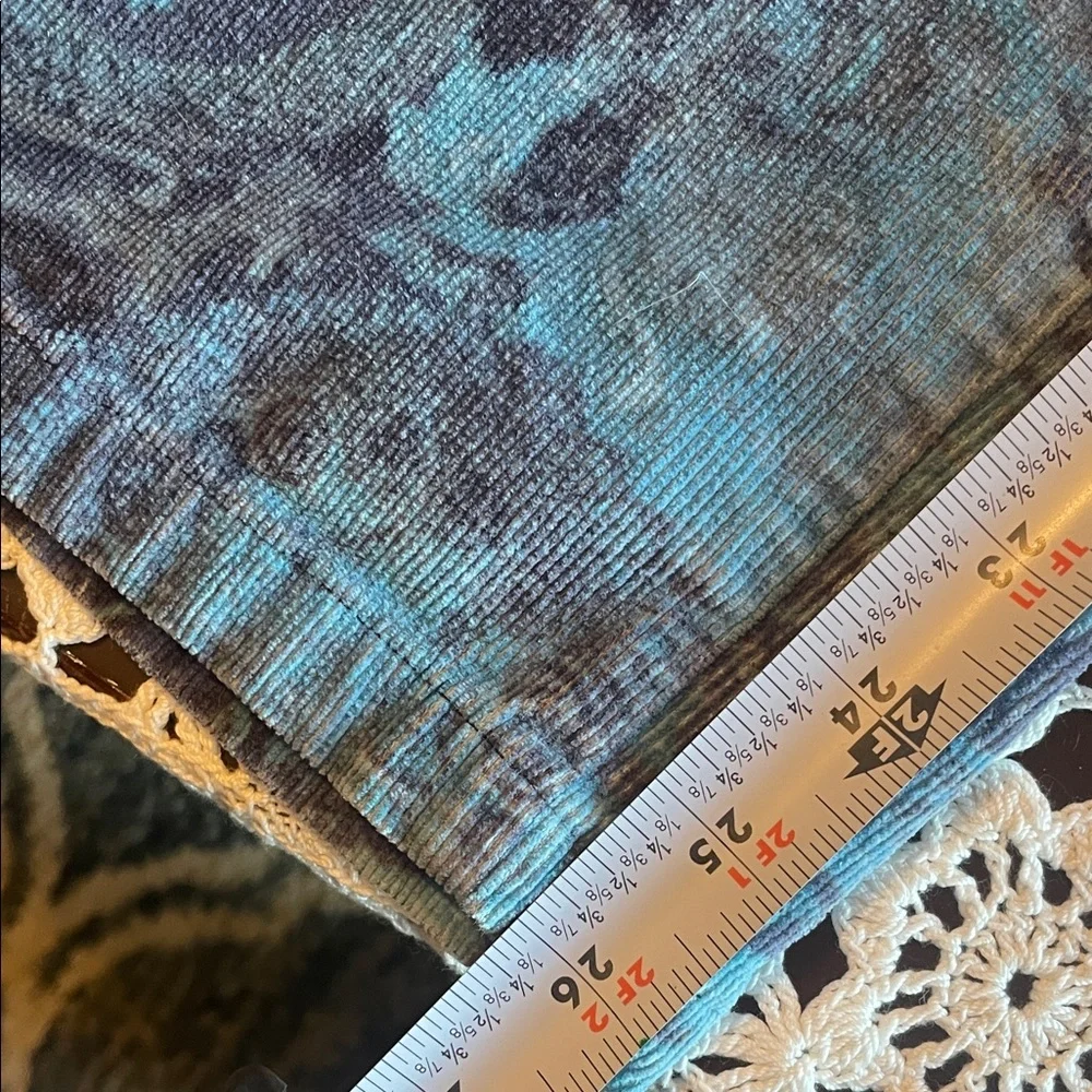 St. John's Bay Blue and Purple Straight Leg Jeans - Picture 5 of 7